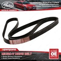 Gates Alternator Micro-V Drive Belt for Porsche 911 Turbo 997 3.6L 353KW 06-10