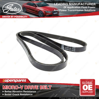 Gates Alternator Micro-V Belt for Mercedes-Benz SL500 R129 SLR McLaren 5.0L 5.4L