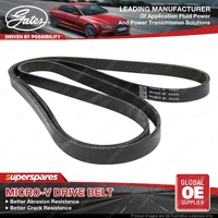 Gates Alternator Micro-V Drive Belt for Porsche Cayenne 92A 3.0L 245KW 2010-2011