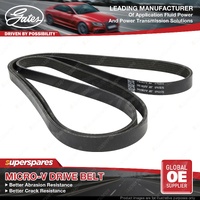 Gates Alternator Micro-V Drive Belt for Hyundai Santa Fe CM 2.4L 128KW 2009-2013