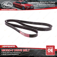 Gates Alternator Micro-V Drive Belt for Aston Martin DB9 R1A22 5.9L 335KW 03-07