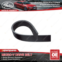 Gates Alternator Micro-V Belt for Toyota Corolla ADE156 Hiace TRH Dyna 2.0L 2.7L