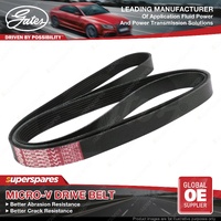 Gates Alternator Micro-V Drive Belt for Volkswagen Passat 3B3 4.0L 202KW 01-04