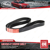 Gates Alternator Micro-V Drive Belt for Ford F150 F250 7.3L 154KW 175KW 96-07