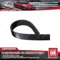 Gates Hydraulic Pump FleetRunner Micro-V Belt for Benz Atego 1317 1318 4.2L