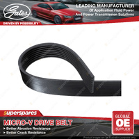 Gates Radiator Fan Micro-V Drive Belt for Scania 4 ser DC 16.02 R560 DC 16.05 18