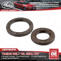 Gates Timing Belt Oil Seal Kit for Audi 80 8C2 B4 A4 A6 A8 Cabriolet 2.4 2.6 2.8