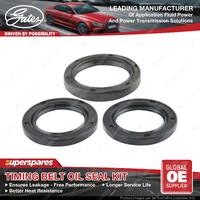 Gates Timing Belt Oil Seal Kit for Citroen C4 Grand Picasso C5 Dispatch 2.0L