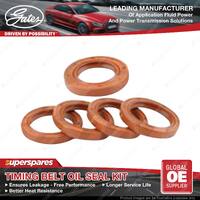 Gates Timing Belt Oil Seal Kit for Holden Calibra YE X25XE C25XE 2.5L 125KW