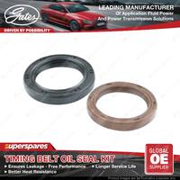 Gates Timing Belt Oil Seal Kit for Kia Cerato LD Sportage KM G4GC 2.0L 104 105KW