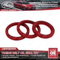 Gates Timing Belt Oil Seal Kit for Ford Mondeo HA HB HC 2.0L 94KW 95-00