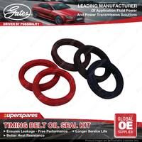 Gates Timing Belt Oil Seal Kit for Lotus Elise 111 S 1.8L 107KW 118KW