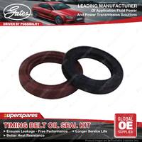 Gates Timing Belt Oil Seal Kit for Rover 416I D16A3 1.6L 88KW 05/86-12/89