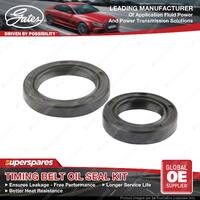 Gates Timing Belt Oil Seal Kit for Honda Civic SS SL WC 1.3L 09/79-09/83