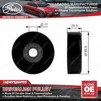 Gates Alternator Idler Pulley for Pontiac Firebird Convertible Coupe 3.4L 5.7L