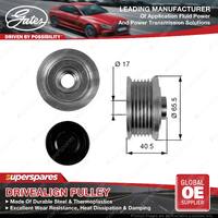 Gates DriveAlign Overrunning Alternator Pulley for Fiat Multipla 186AXG1A 1.9L