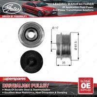 Gates DriveAlign Overrunning Alternator Pulley for Volkswagen Passat 3B6 2.0L