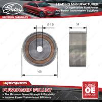 Gates PowerGrip Cam Guide Pulley for Audi A4 8ED 3.0L 160KW 11/04-07/06