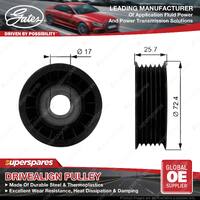 Gates Idler Pulley for Holden Frontera UES Rodeo TF 3.2L 140kW 151kW Petrol