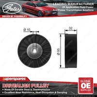 Gates Alt & W/P Idler Pulley for Scania 4-Series Bus R560 9.0L 15.6L Type1