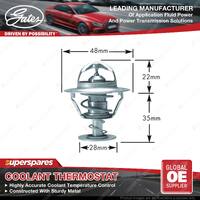 Gates Stant Thermostat for Toyota Hilux LN RN YN N30 40 Tercel 79-94