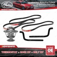 Gates Thermostat Heater Hose Drive Belt for Nissan Pulsar N14 1.6L MKIV 90-95