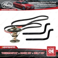 Gates Thermostat Heater Hose Belt for Holden Statesman Adventra Monaro 5.7L 6.0L