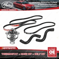 Gates Thermostat Radiator Hose Drive Belt for Nissan Pathfinder R50 3.3L 95-00