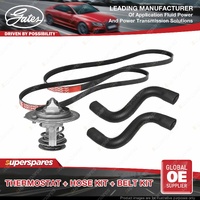 Gates Thermostat Radiator Hose Drive Belt for Hyundai Elantra HD i30 CW FD 2.0L