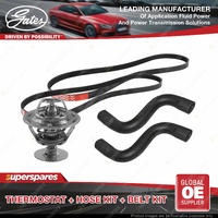 Gates Thermostat Radiator Hose Belt for Toyota Camry SDV10 SXV10 2.2L 93KW 100KW