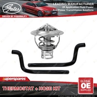 Gates Thermostat + Heater Hose Kit for Holden Commodore VL 3.0L 11/1986-12/1987