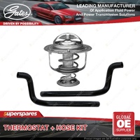 Gates Thermostat + Heater Hose Kit for Nissan Navara D22 3.0L 110KW 4WD 01-05