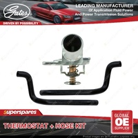 Gates Thermostat + Heater Hose Kit for Holden Commodore VX VY 5.7L with Housing
