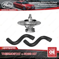 Gates Thermostat + Radiator Hose Kit for Nissan Navara D21 1.6L 62KW 1985-1997