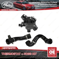 Gates Thermostat Radiator Hose Kit for BMW 323i 325i 330i E90 E92 E93 2.5L 3.0L