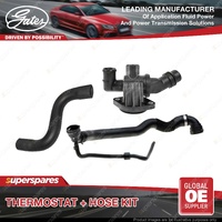 Gates Thermostat + Radiator Hose Kit for Volkswagen Jetta 1K2 2.0L 147KW Manual