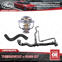 Gates Thermostat Radiator Hose Kit for VW Eos 1F7 2.0L 147KW Auto 06J121113A/C