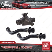 Gates Thermostat + Radiator Hose Kit for BMW 320i F31 2.0L 135KW 2012-2015
