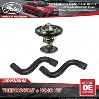 Gates Thermostat + Radiator Hose Kit for Holden Commodore VE 6.0L 260KW 09-13