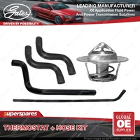 Gates Thermostat + Radiator Hose + Heater Hose Kit for Holden Commodore VB