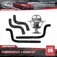 Gates Thermostat + Radiator Hose + Heater Hose Kit for Nissan Navara D21 93-95