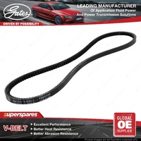 Gates Alternator V Belt for Asia Motors Rocsta AM102 2.2L 45KW 47KW 89-98