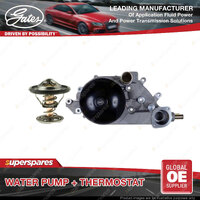 Gates Water Pump + Thermostat Kit for Holden Adventra Calais Commodore VZ 03-07