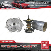 Gates Water Pump + Thermostat Coolant for Holden Insignia GA 2.8L 239kW 15-16