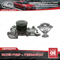 Gates Water Pump + Thermostat Kit for Hyundai Coupe GK Santa Fe SM Sonata EF