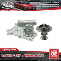 Gates Water Pump + Thermostat Kit for Kia Grand Carnival VQ 3.5L 202kW 203kW