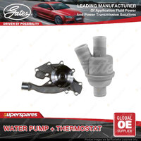 Gates Water Pump + Thermostat Coolant for Land Rover Discovery L318 4.0L 136kW