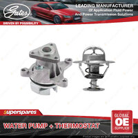 Gates Water Pump + Thermostat for Land Rover Discovery Range Rover Freelander
