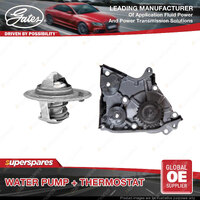 Gates Water Pump + Thermostat Kit for Mazda E-series E2000 SR2 2.0L 70kW 97-03