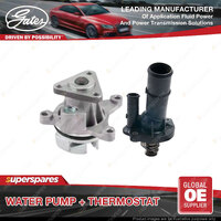 Gates Water Pump + Thermostat Kit for Mazda 3 Axela BK BL 12 14 Biante CC MX5 NC